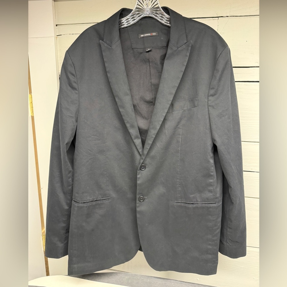 John Varvatos Navy Blue Sport Coat with Modern Fit